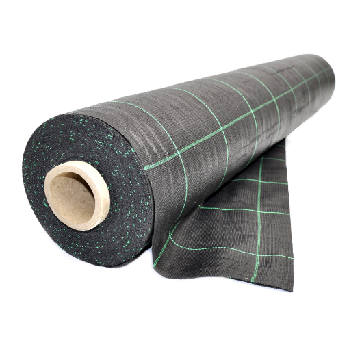 Poza cu Agrotextil GeoTerra negru 100 g/mp – folie profesională anti buruieni pentru agricultură