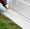Poza cu Profil metalic galvanizat cu sârmă plastifiată GEO – fixare folie pentru solarii și sere 2.4m