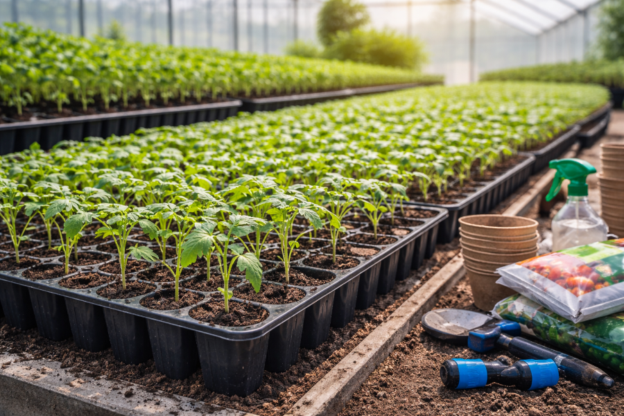 Cum produci răsaduri profesionale de legume – Ghid pas cu pas