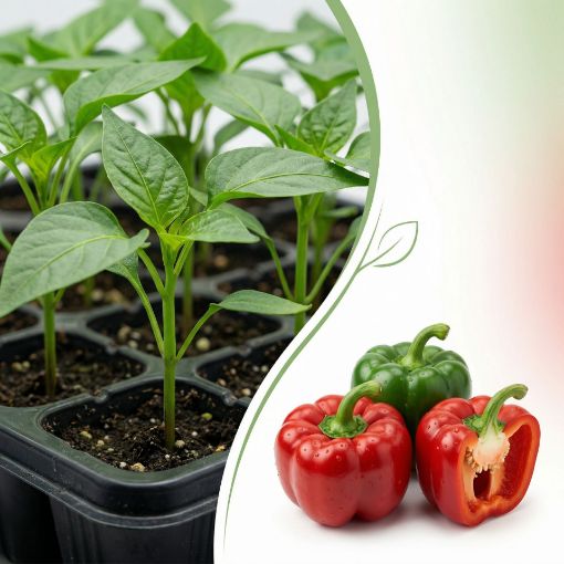 Poza cu Răsaduri profesionale de gogoșar Zeleni